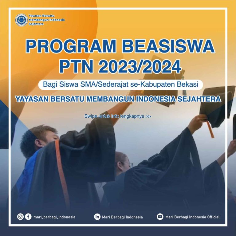 Program Beasiswa Perguruan Tinggi Negeri 2023/2024